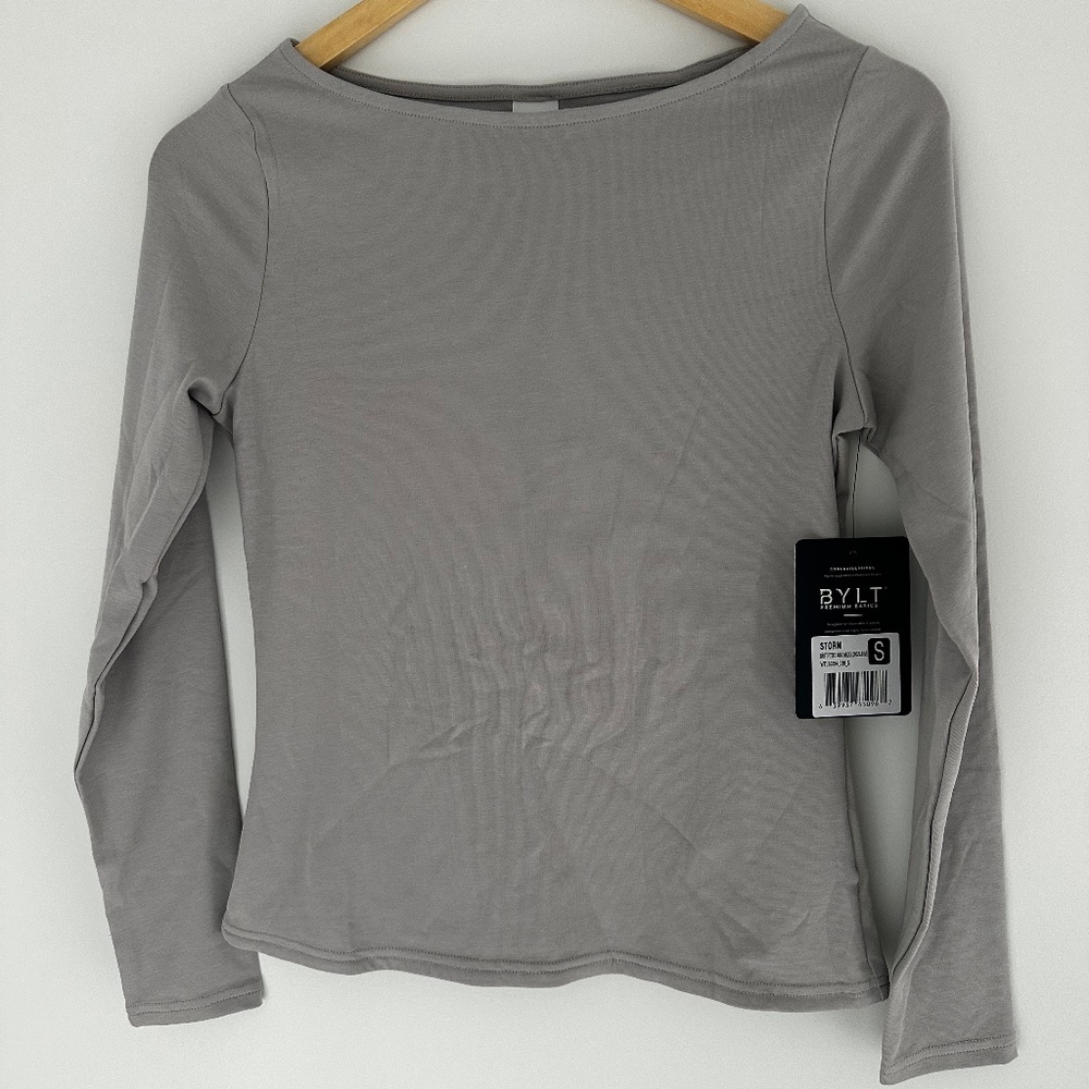 BYLT - Drift Fitted Boat Neck Long Sleeve